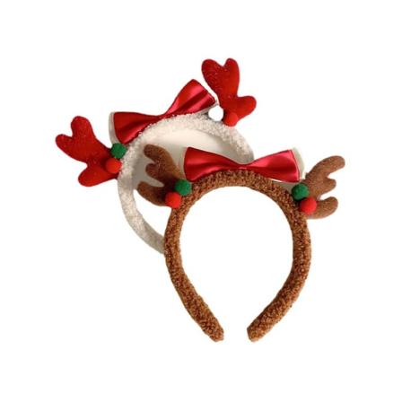 Tegneseriehjort gevir pannebånd lodne gevir pannebånd jul og nyttår hodeplagg rød red