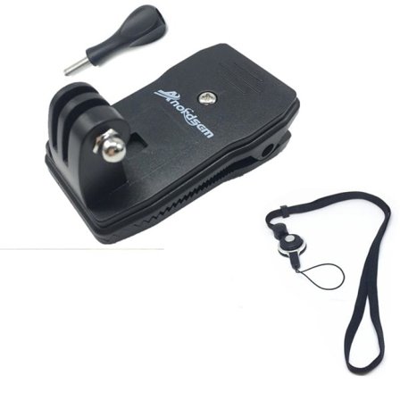 Go Pro Accessories 360-Degree Rotation Clip Mount For GoPro Hero 11 10 9 8 7 6 5