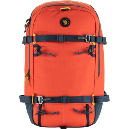 Fjällräven Bergtagen Touring 30 M/L 30L-M/L - unisex - Flame Orange-Mountain Blue - Mountaineering Sac à doss