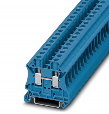 Phoenix Contact UT 6 BU Skrueterminal 6 mm² Blå, Elfordeling & strømforsyning