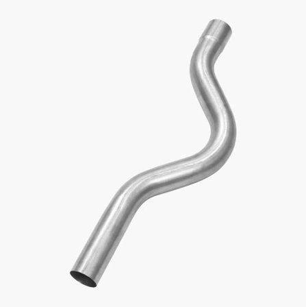 Biltema - Bakakselrør med muffe 76mm