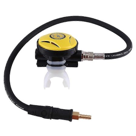 Scuba Diver Regulator Snorkeludstyr Trykreduktion 2. - Gul