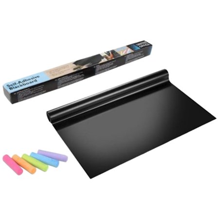 Mustat seinätarrat liiduilla - Itsekiinnittyvä liitutaulu musta