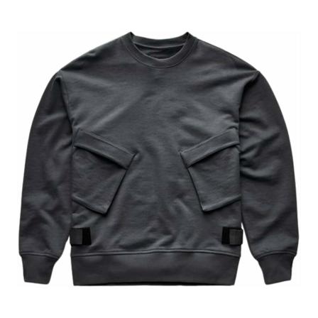 G-star, Felpa Cargo loose velcro sweat Czarny, Mężczyzna, Rozmiar: L
