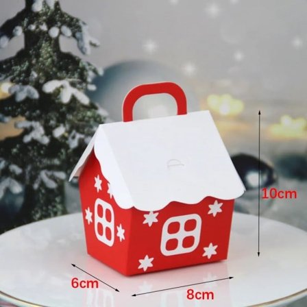 Jul godis box Jul papper present förpackningar kartonger påsar god jul pynt