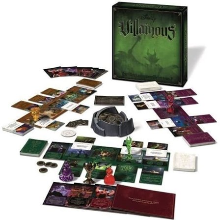 Villainous Disney Family strategispel, uppslukande och djävulskt, 2 till 6 spelare, från 10 år och uppåt, Ravensburger