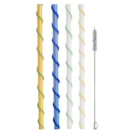 Byon Celebrate långa sugrör, 4-pack | Dukning & Servering > Övrigt Dukade Bordet > Övrigt > Sugrör | Bagaren och Kocken