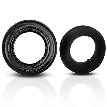 10x2.5 Fram/bak Scooter Däck Hjul Solid Med Innerslang Ersättning För 10 Tum Elektrisk Scooter