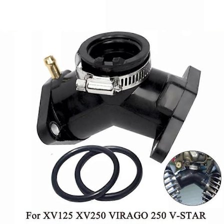 Til Yamaha XV125 XV250 VIRAGO 250 V-STAR Indsugningskarburator Carby Manifold