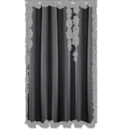 Vandafvisende Bruseforhæng Badeværelses Bruseforhængsforing