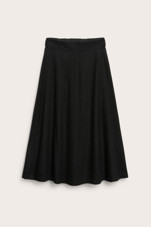 Kappahl | Spódnica z mieszanki wełny | Czarne