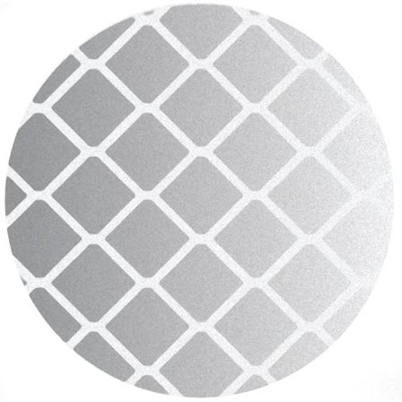 20-pakning runde selvklebende reflektorer 50 mm Sikkerhet i mørket Refleksklistremerker Sykkelklistremerker på barnevogn (Hvit)