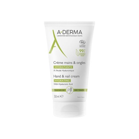 A-DERMA Hydrating Hand & Nail Cream 50 ml, Skincare, Håndpleje, Håndcreme