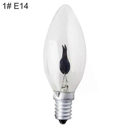 3W 220V E14/e27 LED Simulert Flimrende Flamme Lyspære Dekorativ Lampe [DB]