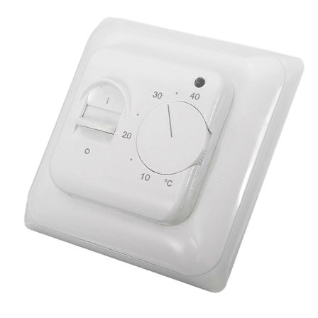 230V 16A Mekanisk termostat for gulvvarmetemperaturkontroll med gulvsensor