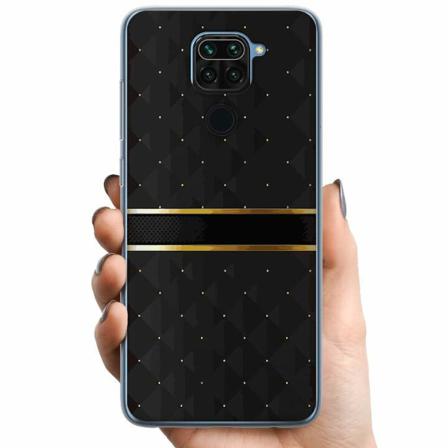 Xiaomi Redmi Note 9 Tpu Mobilskal Golden Stripes