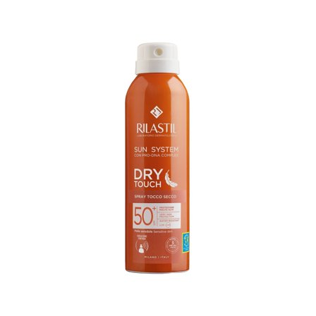 Rilastil Dry Touch Spray SPF50+ 200ml - Spray solare corpo alta prot.