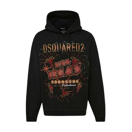 Dsquared2 Hoodies svart, Herr, Herr, Storlek: L