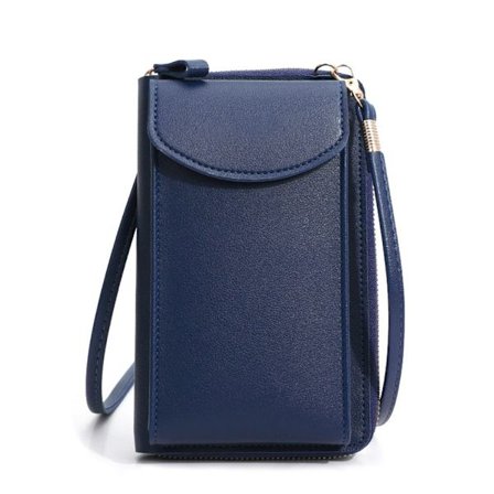 Mobiltelefonväska Axelremsväska MÖRKBLÅ - spot försäljning