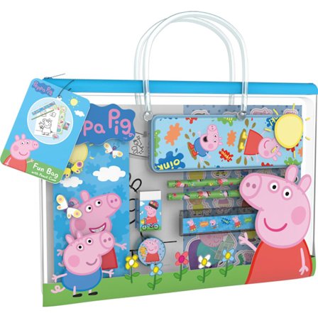Peppa pig askartelulaukku 16 osaa askartelu greta gris