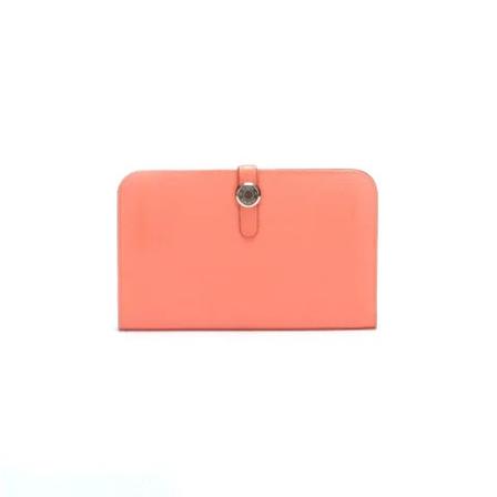 Hermès Vintage Pre-owned Leather wallets rosa, Dam Vintage Accessoarer, Dam, Storlek: ONE SIZE