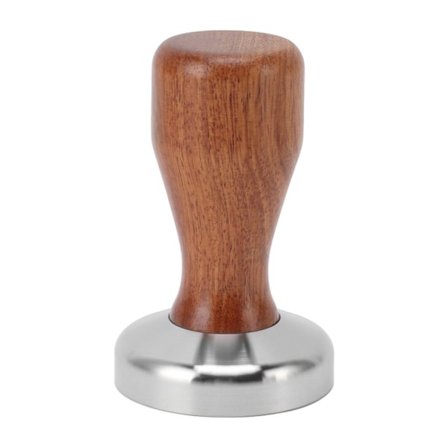 Kaffetamper 304 Rustfritt Stål Flat Base 58mm 2.28in Kaffepulverpresse Hammer