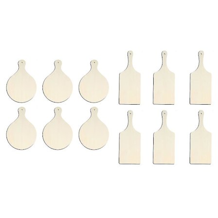 12 kpl Mini Leikkuulautoja Leikkuulauta Tyhjiä Lauta Kotikeittiöön