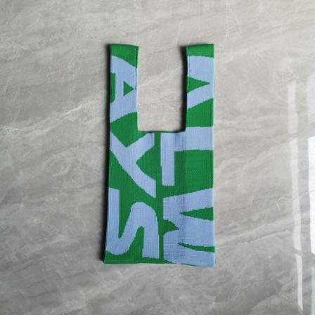 Strik Håndtaske Knot Håndledstaske GRØN green