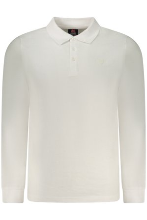 Norway 1963 Polo Maniche Lunghe Uomo Bianco