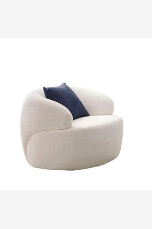 Hanah Home - Flygelstol Venedik - Vit - Fåtöljer - Från Homeroom