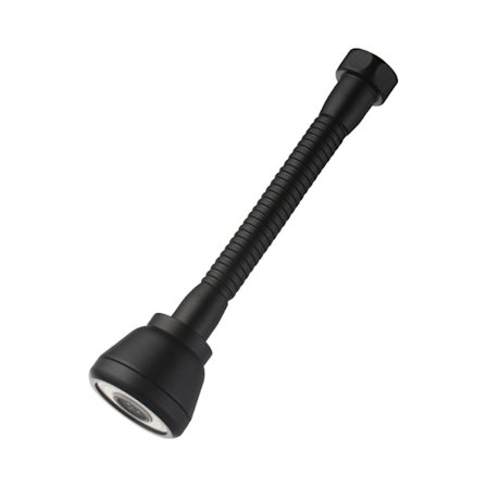 360° Rotationsbar Kranhuvud Förlängare Stänkskyddad Kökskransspruta Med 3 Lägen Vattenbesparande Svart Koppar Kranhuvud [DB]