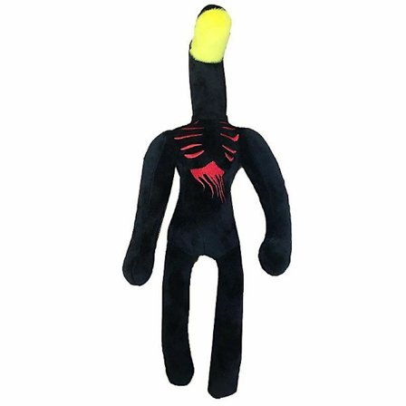 Siren Head Skräck Svart Kanin Plysch Gosedjur Docka Barn Julklapp