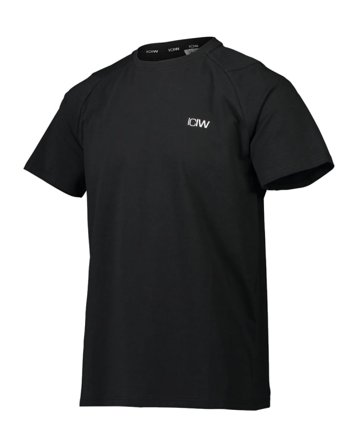 ICANIWILL Men's Essential T-shirt Men short-sleeved sweaters Black S