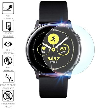 Galaxy Watch Active1 Mjukt Skärmskydd PET 40mm R500