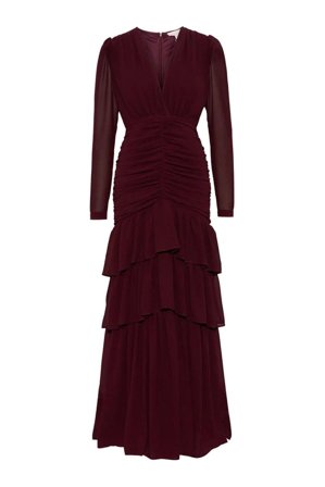 Jenna maxi Dress Burgundy L