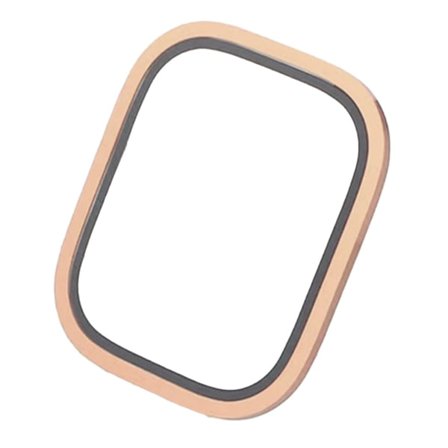 Apple Watch Ultra 2 49mm / Ultra 49mm näytön suojakalvo titaaniseos kehys korkea alumiini pii lasikalvo - Kulta