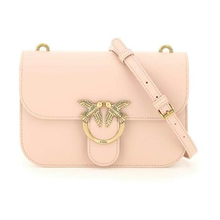 Pinko Shoulder Bags Pink, Dame Skuldertasker, Størrelse: ONE Size