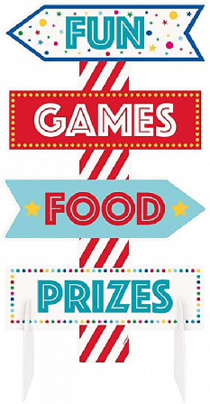 Bordsdekoration Cirkus - Cirkus Kalas Dekoration - Kalaslagret.se