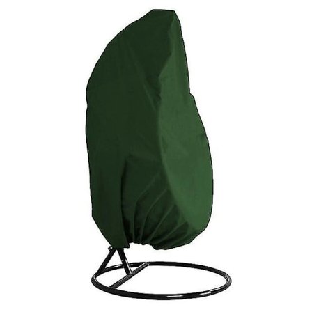 Mordely 190*115cm Swing Eggshell Chair Dust Cover Chair Seat Cover Anti Uv Waterproof Nets(green)