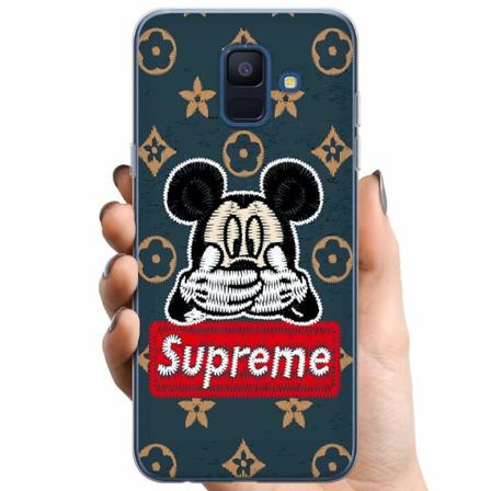 Samsung Galaxy A6 (2018) Tpu Mobilskal Happy Sup...