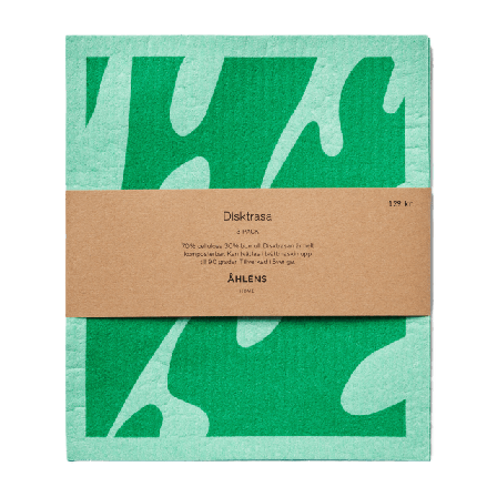 Åhléns Home Komposterbara disktrasor PRINT, 3-pack Disktillbehör Grön ONESIZE