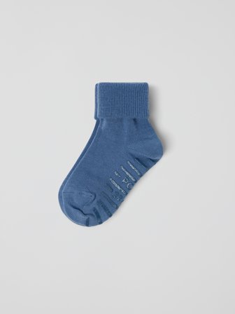Polarn O. Pyret - Anti-slip socks merino wool - 19|21 - Childrenswear - blue