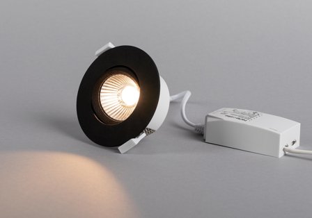 Hide-a-Lite Optic Quick Downlight svart 4000 K, Belysning