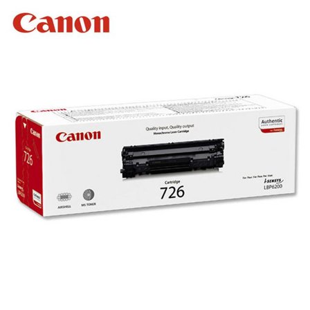Canon Toner, 726, 3483B002, svart, singelförpackning - Lyreco - Toner och bläck - Tonerkassetter - Toner Canon