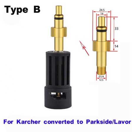 Vatten Adapter För Karcher K2 K3 K4 K5 K6 K7 Kvinna Till Parkside Kvinna Vatten kanoner