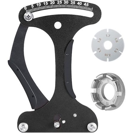 Polkupyörän pinnan jännitysmittari Dent Siometer Alumiiniseos Pinnajännitysmittari Tensiometri