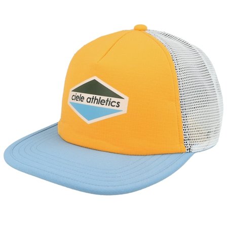 Ciele - Gul trucker Caps - TRLCap SC Field Up Down Clementine/Blue/White A-Frame Trucker Dad Cap @ Hatstore