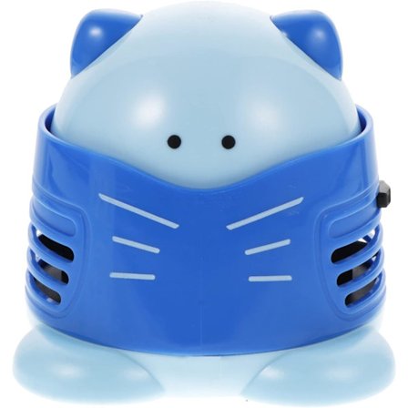 Skrivbordsdammsugare Mini Dammsugare Cartoon Katt Bärbar Hörn Dammsugare