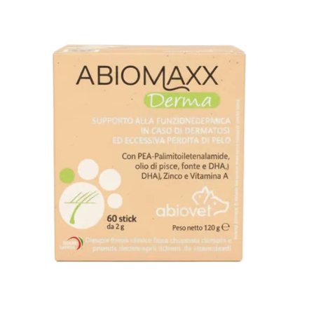 Abiomaxx Derma Per Cani/Gatti 60 Stick