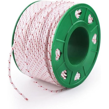 Återstartslina för startrep 4mm 100 meter Kompatibel med Stihl Husqvarna Echo Poulan Homelite McCulloch Sears Cramersman Trimmer Edger Bru